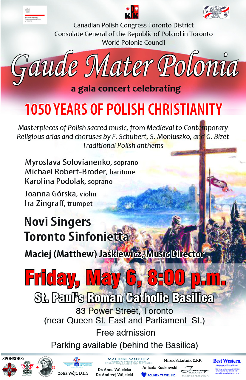 Flyer Gaude Mater Polonia 5.5 x 8.5 v13